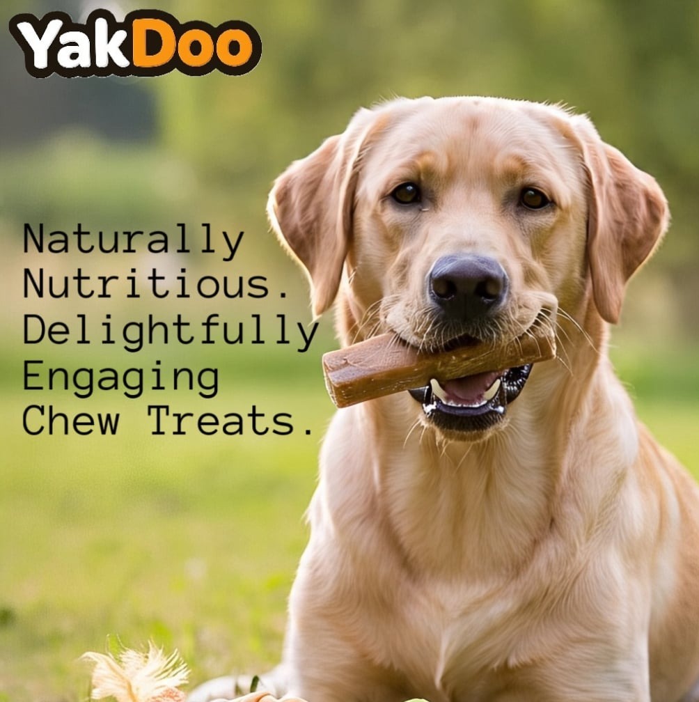 YakDoo - Help Your Dog to fight Plaque buildup with Natural Chews